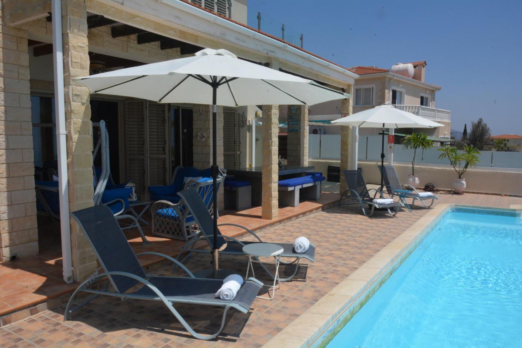Villa Ocean Breeze Peyia Ngoại thất bức ảnh